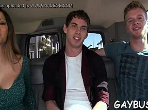 Hot gay booty action in porn