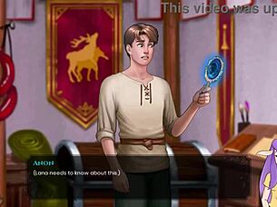 Fucking Lana with monster cock