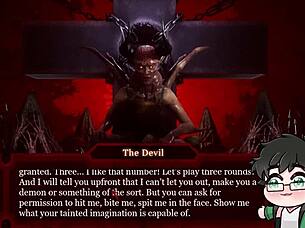 Gay Man Plays Sex With Devil In Hell Anal Scene