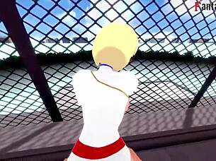 Power Girl fucks Superman in fantasy 😍