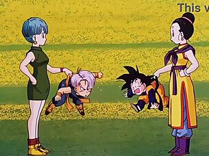 dragon ball z bulma e gohan hentai