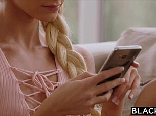 My First Experience With Dominant Black Stud As Blonde Teen