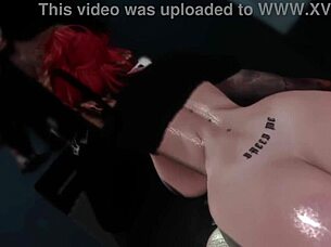 why does this white slut deepthroat in second life outdoors?