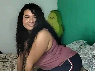 encuentro a mi vecina en la calle y me la llevo a mi casa para tomarle fotos, chubby tits ass big ass bbw fat natural tits big tits curvy boobs