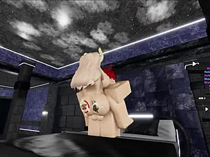 Blonde Succubus Specifically Enjoys Cat Boy's Cock in Hardcore Scene