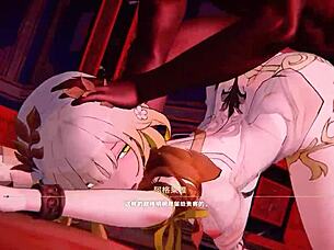 aglaea embarks on an epic adventure in the world of hentai fantasies