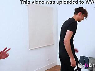 Watch Nuria Millans, the Limitless Spanish Babe, in Her Free Pussy Gangbang at the Shop