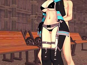 i'm watchin' this smokin' cosplayer take controll and unleash a hot streamm