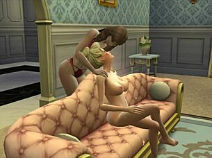 Judith Ward Enjoys This Sexy Woman In Hentai Game 😍