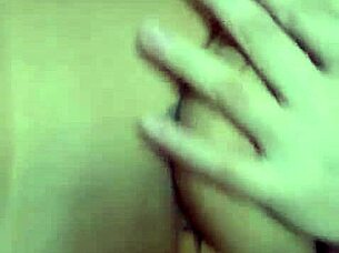 Chubby girl poses for the camera.