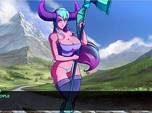 Legend of Elmora Part 3: Rough Sex Against the Rocks