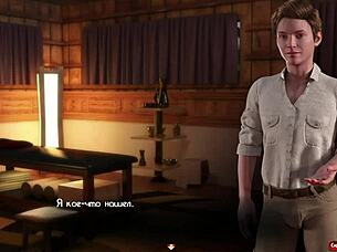 Tease builds as finger enters ass before cock in Treasure of Nadia