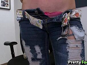 Megan, take this cum on your face!