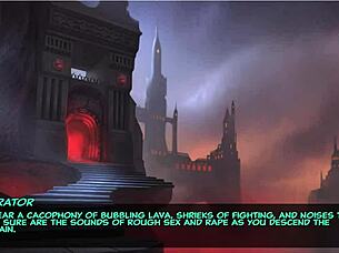 Legend of Elmora Part 3: Rough Sex Against the Rocks