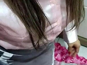 I Like This Satin Skirt, But It's Silver.