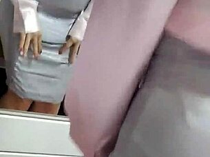 I Like This Satin Skirt, But It's Silver.