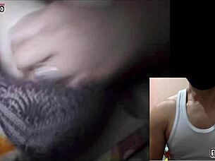 Big Tits Neighbor Watches Me Cum