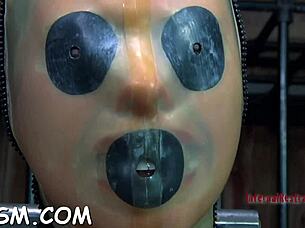 hardcore action unfolds in this video