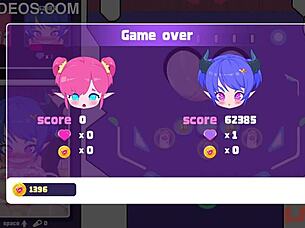 playing elf girl pinball game, part one, with anime style