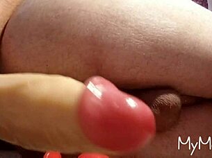 He says, 'watch me play with my ass until it gapes.'