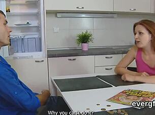 Bankrupt Guy Lets Friend Fuck Ex For Cash