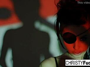 Sexy Christy Mack The Pirate Masturbates With Her Amazing Ass And Tight Wet Pussy