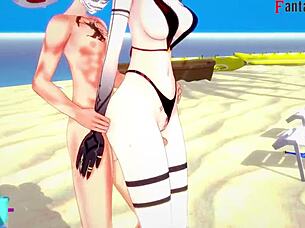 Genshin impact episode 7 with anime hentai elements