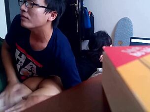 vietnamese boyfriend's hidden cam catches everything!