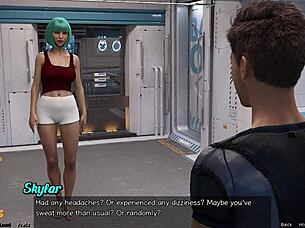 Checking on the hot big tits doctor in stranded in space 88 😏