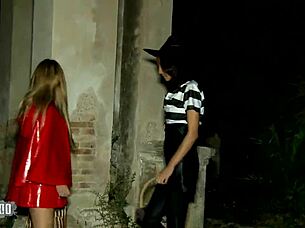 halloween lesbians squirting for old pervert?