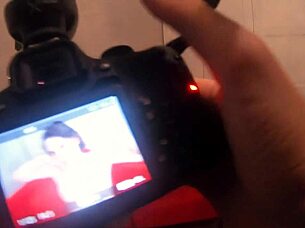 Behind the scenes of a naked photoshoot