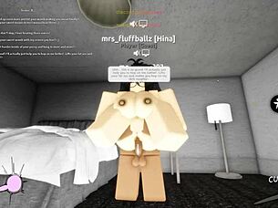 roblox girl says, ride my monster cock in game?