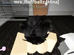 roblox girl says, ride my monster cock in game?