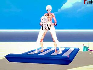 Genshin impact episode 7 with anime hentai elements