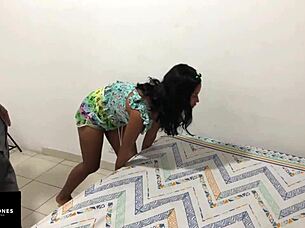 Llego A La Casa De Mi Hermanastra Y La Convenzo De Que Tengamos Sexo Duro Y A La Muy Cachonda Le Gusta Mi Polla Grande Y Gruesa