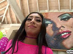 nympho threesome with ella knox