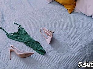 lady lyne's bbc interview with sexy strip