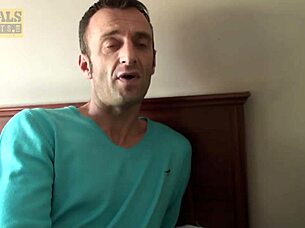 I'm dominating inked babe Kandi Spitfire in this BDSM scene with face fucking and riding