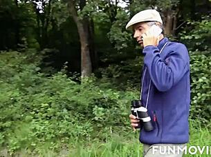 Tattooed honey feels ecstatic orgasm during striptease. Shaved pussy exposed in public cumshot.