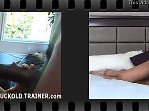 like i would ever fuck a total loser like you in bdsm humiliation, you old cuckold wife