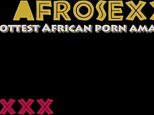 big ass ebony girl getting dick deep inside her chocolate ass