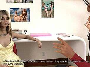 John faces trouble as Sandra turns up in big city pleasures.