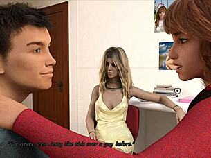 John faces trouble as Sandra turns up in big city pleasures.