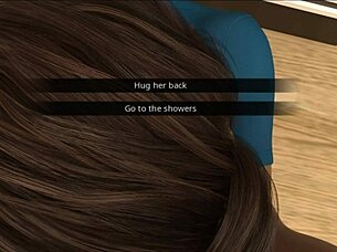 Coach shares news with john in anime hentai