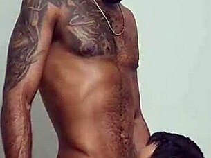 Deel Black Takes Marc Ferri's Monster Cock Bareback in Intense Gay Fuck