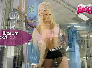 Young Thin German Slut Makes First Porno With Cum In Mouth