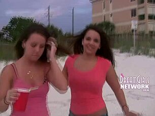 Shy first time flashers