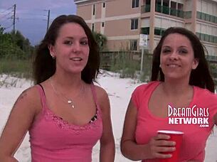 Shy first time flashers