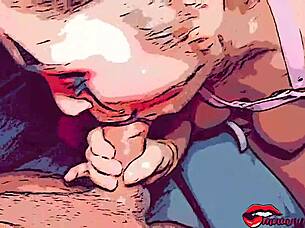 Intense Halloween fuck with very hot clown?