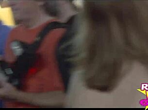 Slutty Street Flashing At Fantasy Fest